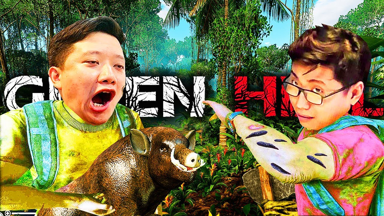 GREEN HELL CO-OP #1: TEAM ĐỤT SINH TỒN GIỮA RỪNG AMAZON, VŨ ĐẠT BỊ ĐỈA BÁM ĐẦY NGƯỜI =))