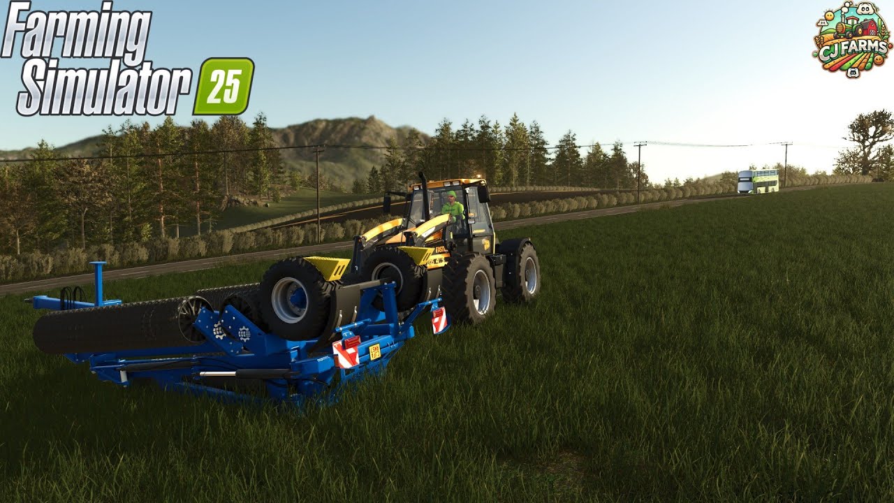 FS25! | Frustrating Machines! | Kinlaid Day 17! | #fs25 | #cjfarms