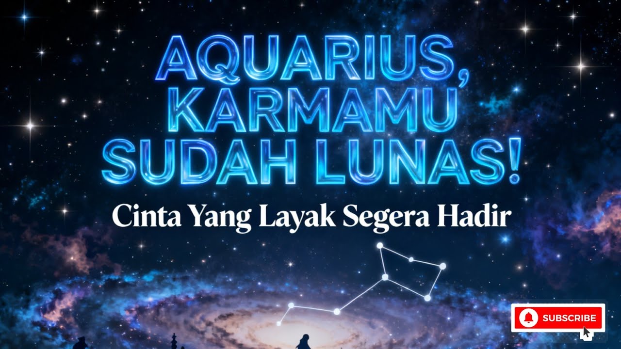 Aquarius♒ Pasti Bahagia! Perjalanan Cintamu Setelah Fase Ini Terlewati -  Hari Ini Februari 2026