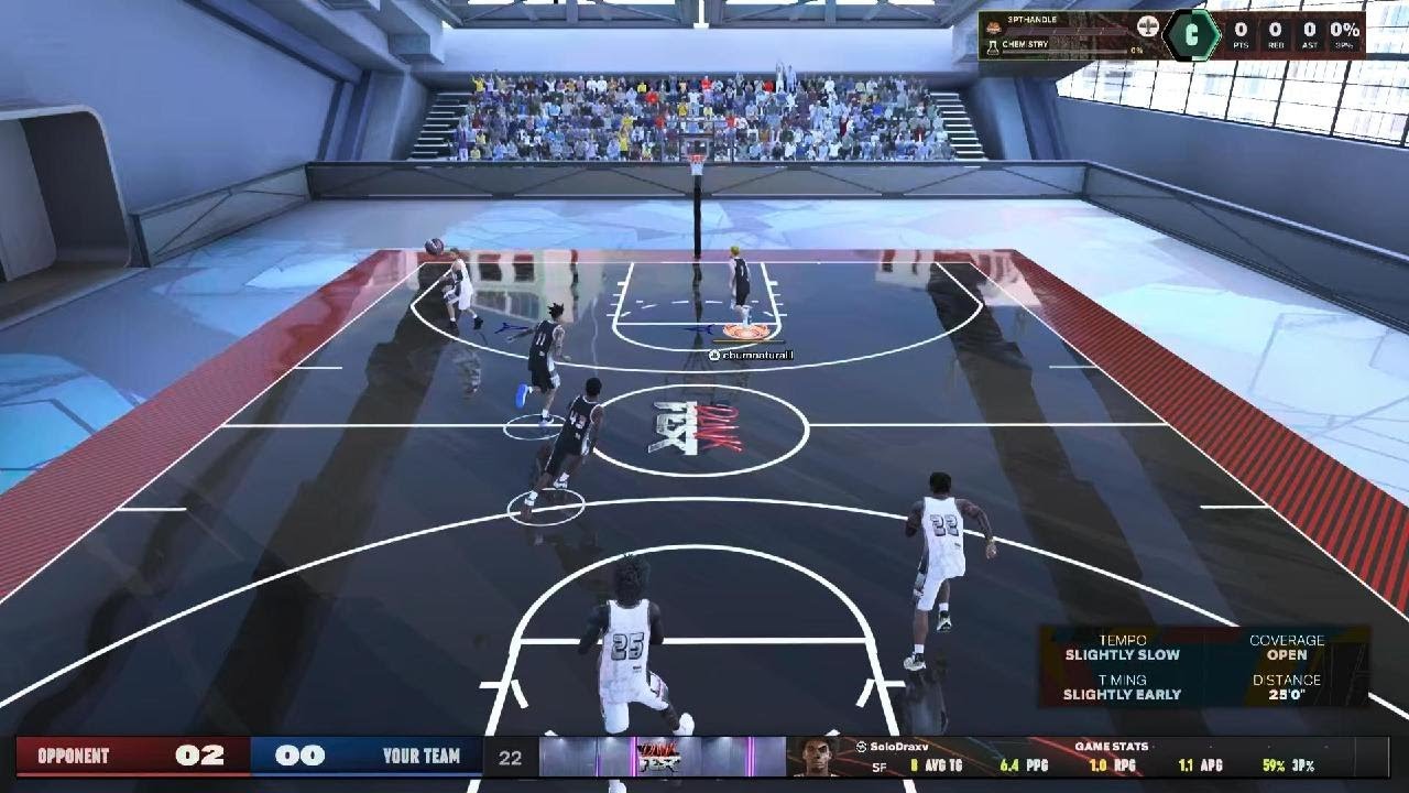 NBA 2K26 Partida insana no evento Dunk fest