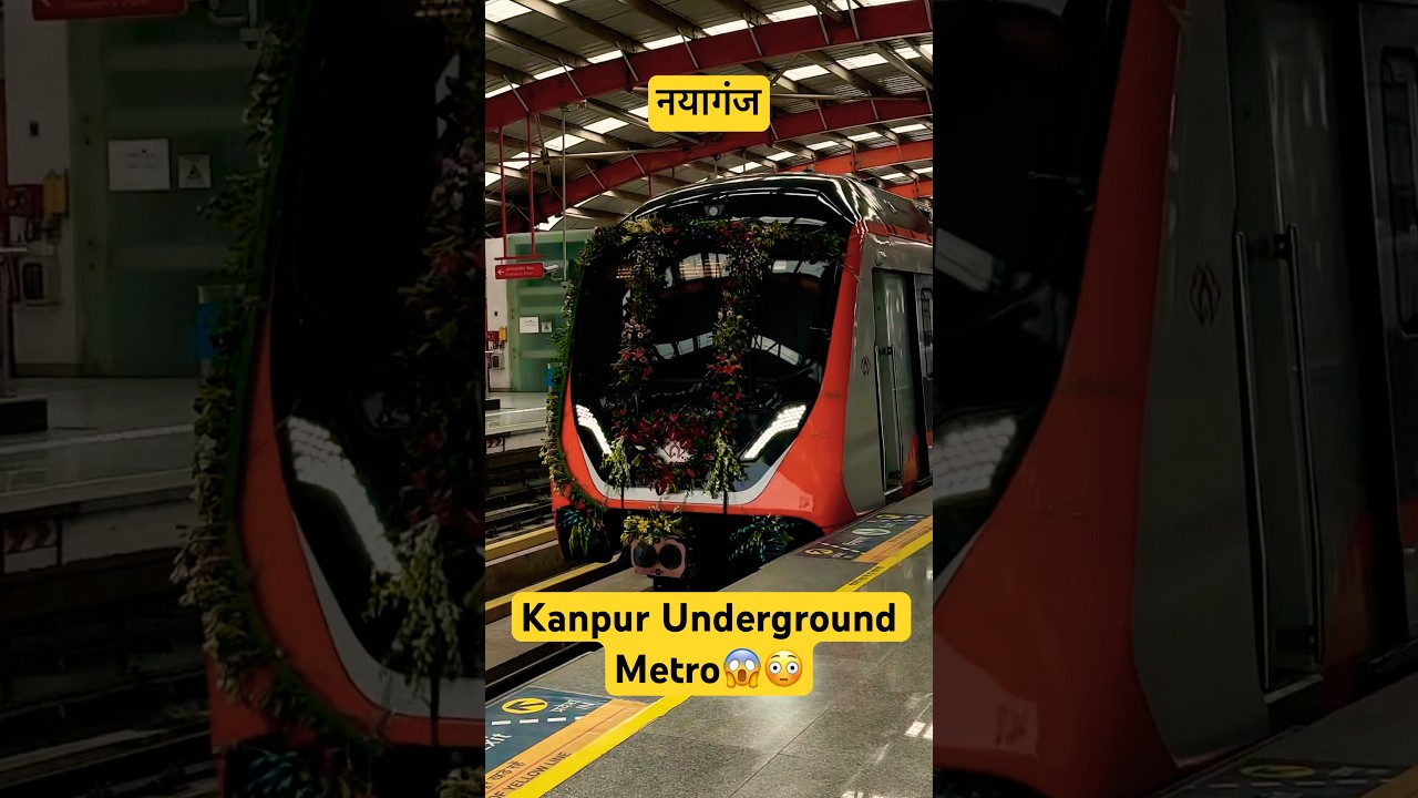 Kanpur metro underground new station #metro #kanpur #kanpurmetro #kanpurmetroproject #upmrc