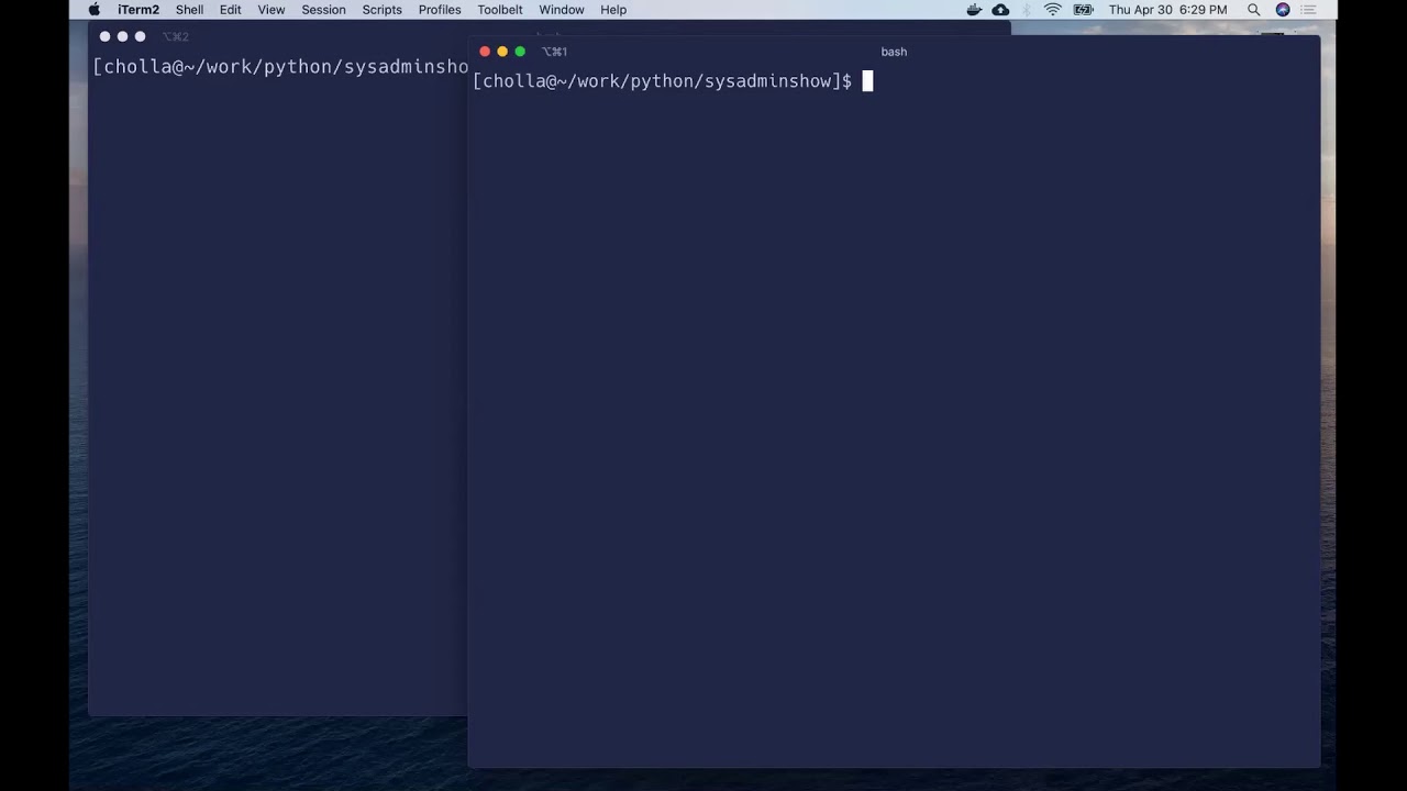 Python vs  Bash with Ken Youens Clark