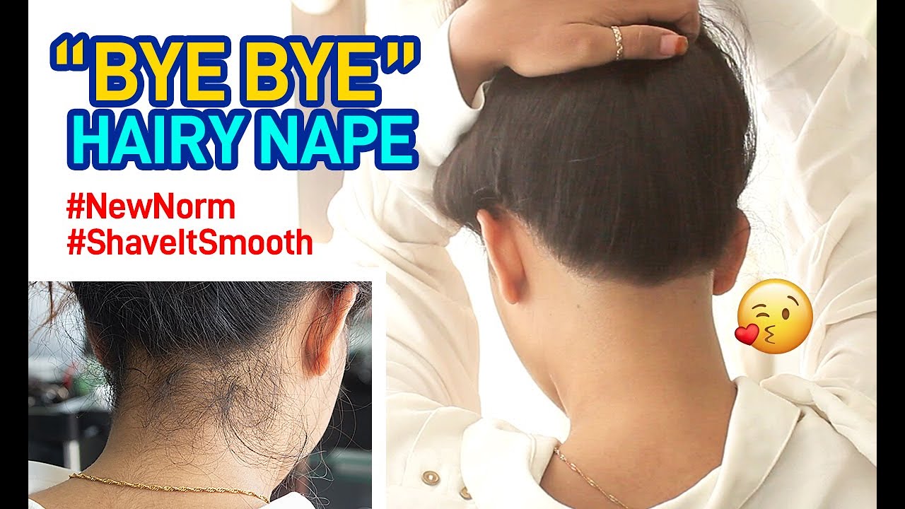 A close up nape shave for a smooth and clean look | Haircut, Trim and a shave at NYNY unisex salon