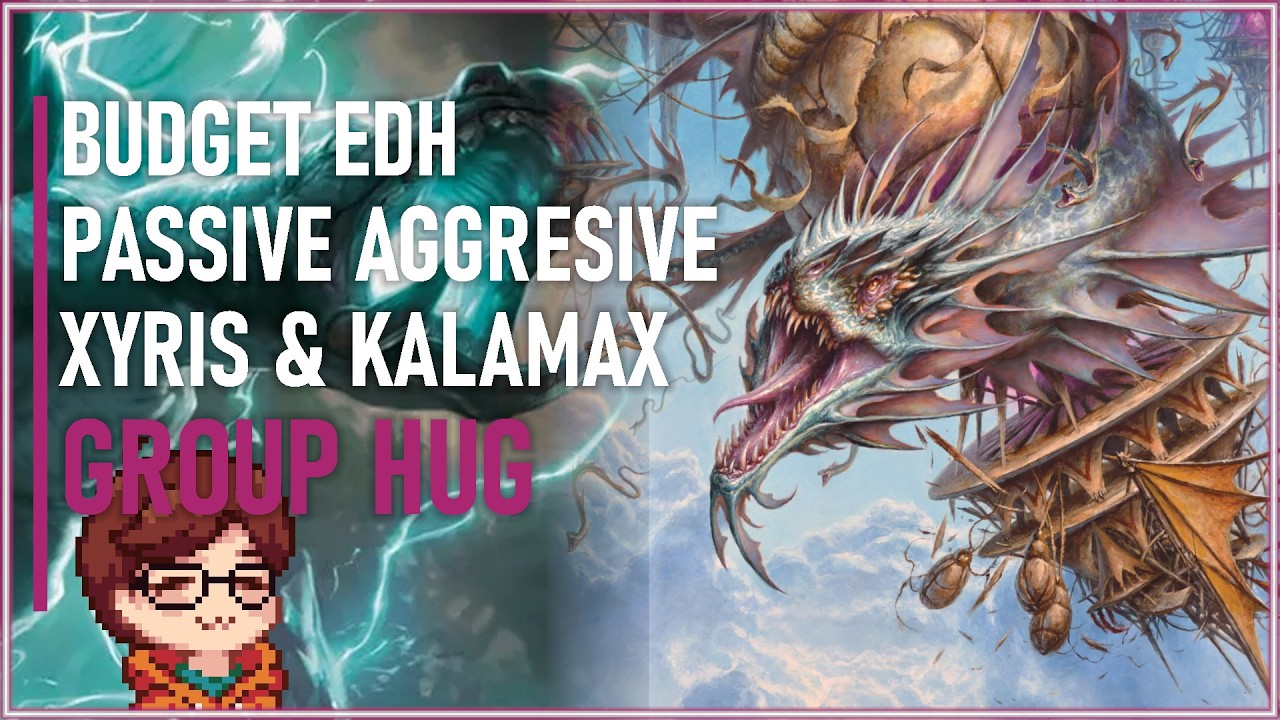 BUDGET COMMANDER DECK - Passive Aggressive 🌳💧🔥 Group Hug with Xyris & Kalamax