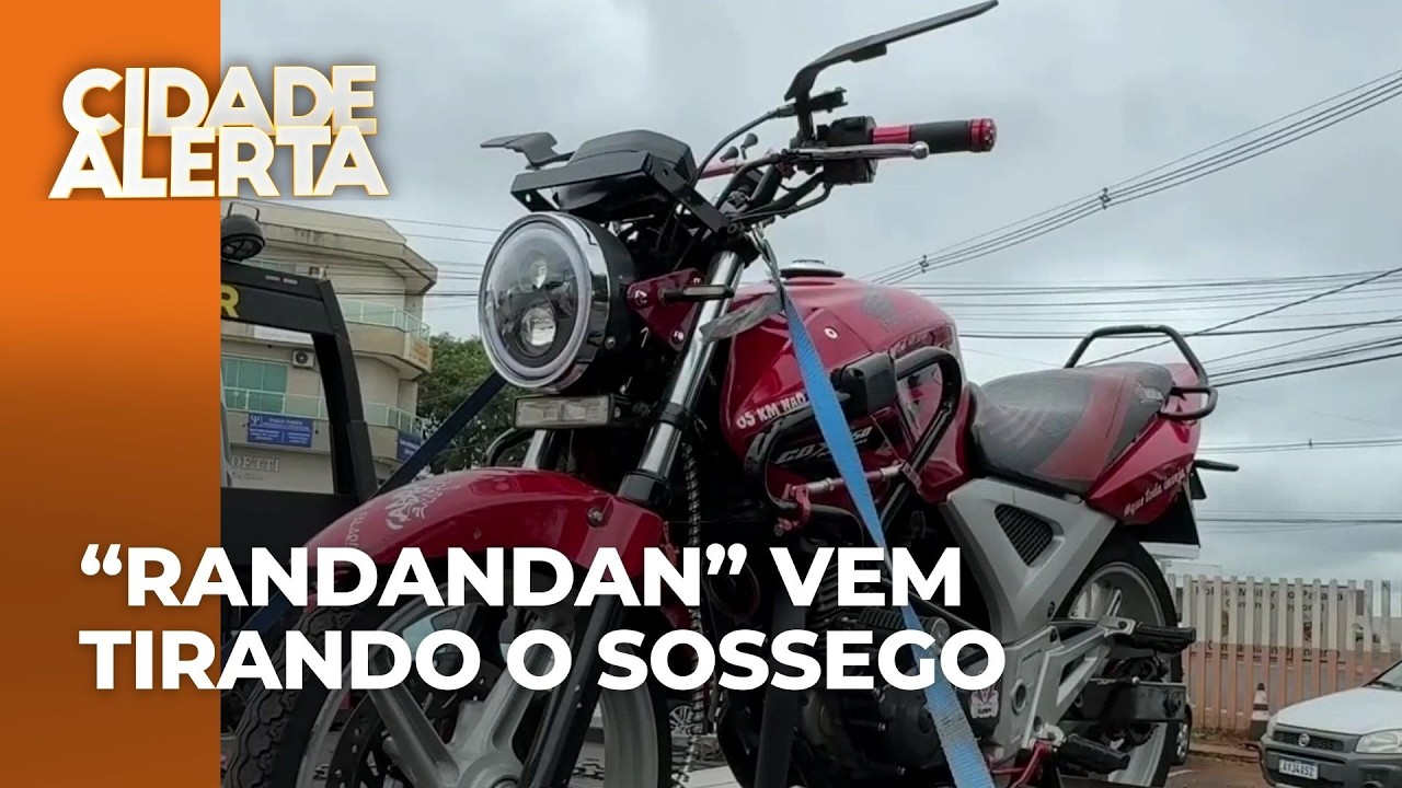 Polícia encontra e tira de circulação moto adulterada, no PR