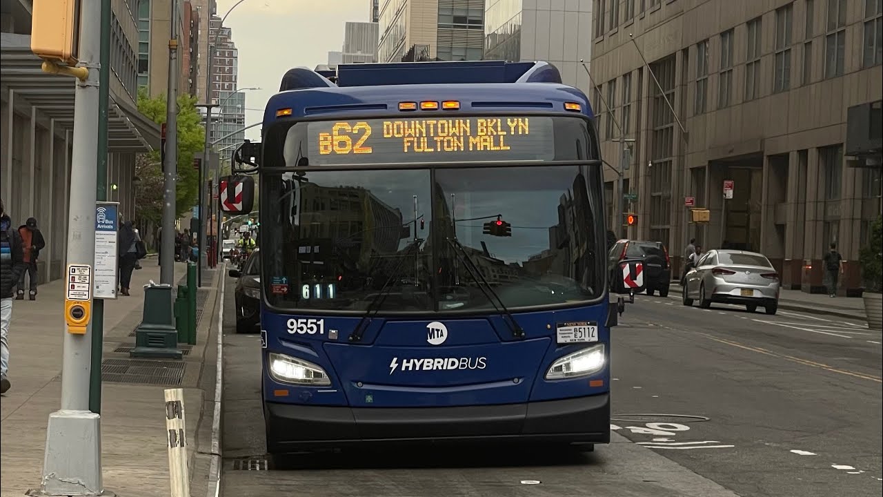 B62 bus announcements to Downtown Brooklyn-Fulton Mall (Vianova NSS)