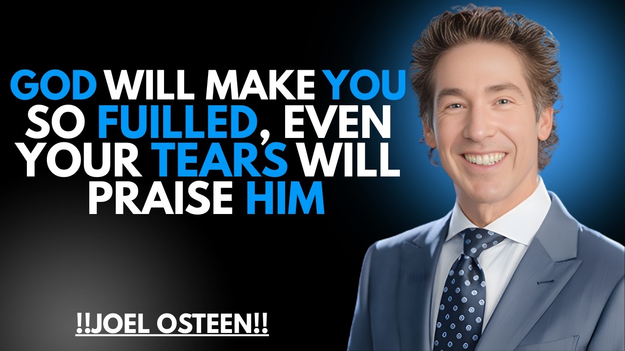 God Will Turn Your Tears Into Testimonies!! God Sees What You Cry About in Secret!!Joel Osteen!!