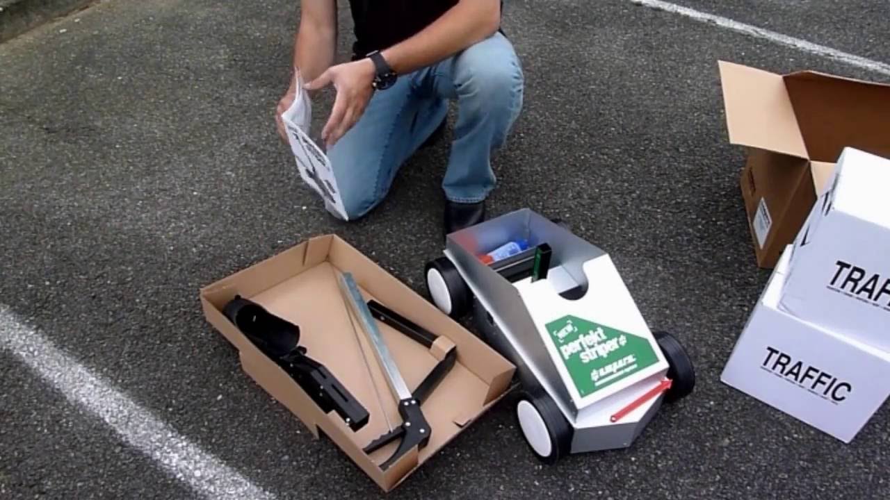 DO-IT-YOURSELF Line Marking for car parks, warehouses, schools ...