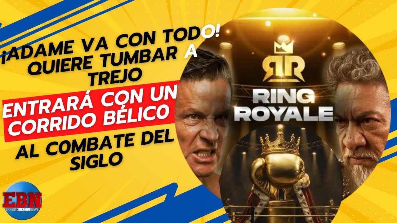 ⏰ ¡Adame va con todo quiere TUMBAR a Trejo! 😱🥊 entrada con un CORRIDO BÉLIC0 al C0MBATE del siglo