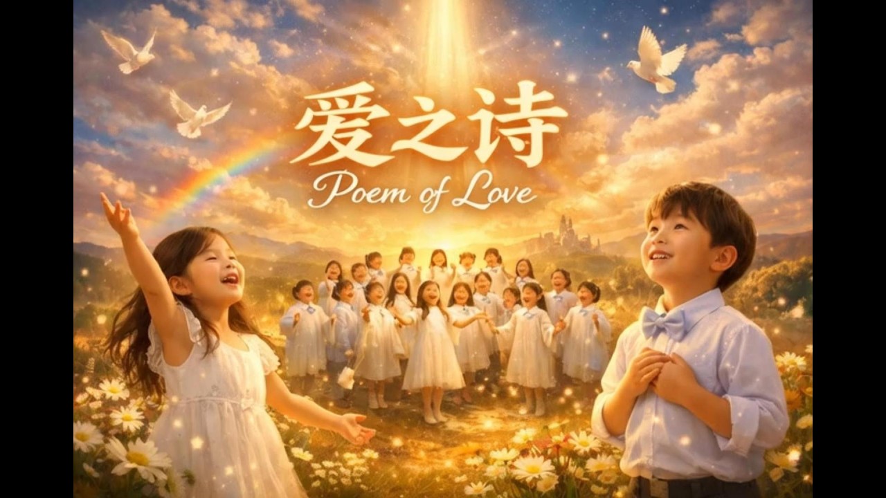原创歌曲《爱之诗》｜温暖心灵的儿童合唱盛典，点亮爱的光