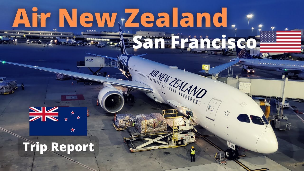 Flying Air New Zealand | San Francisco to Auckland | SFO - AKL | Economy Class | Trip Report