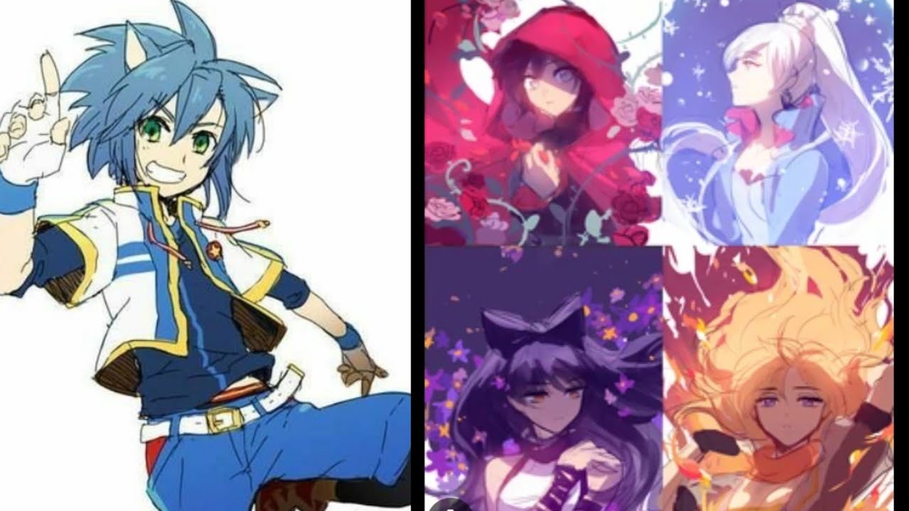 Team SSS Deku in RWBY pt1(The Blue Blur)