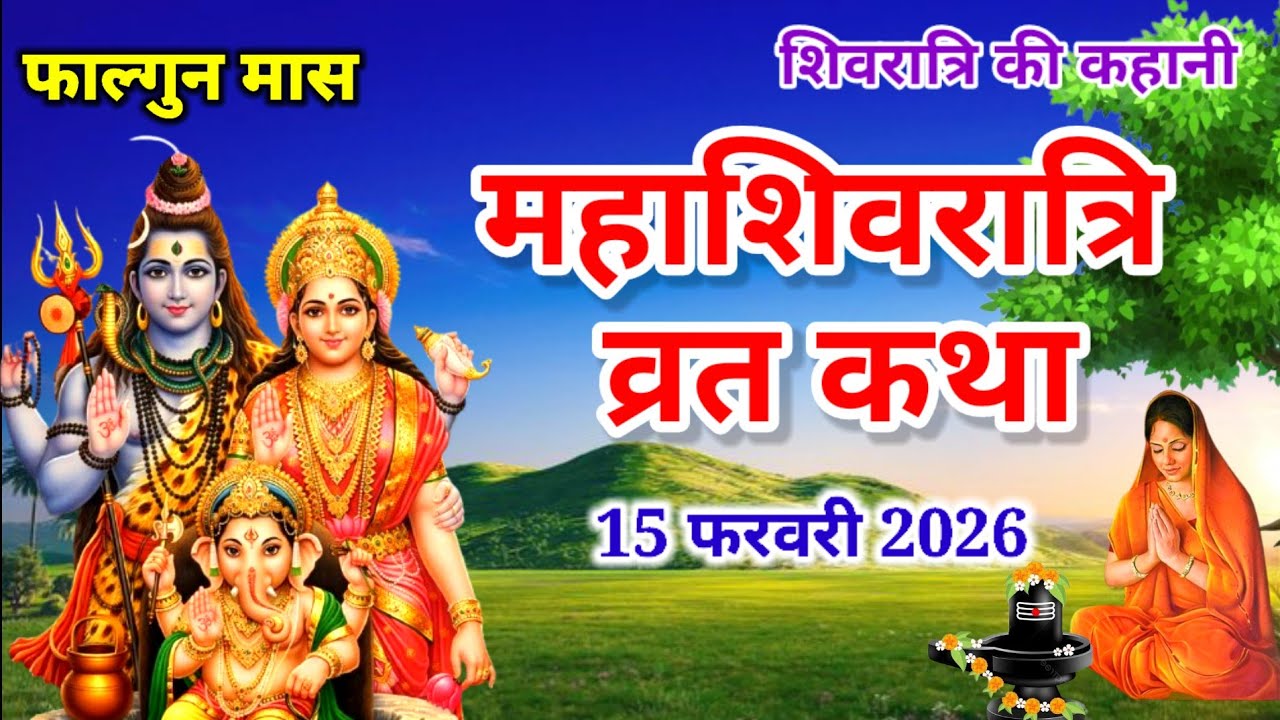 Mahashivratri Vrat Katha 2026 | शिवरात्रि की कथा | Shivratri Ki Katha | Shivratri Ki Kahani 2026