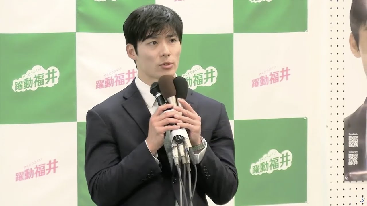 福井県知事選2026　石田嵩人候補　ライブ中継　1月25日投開票