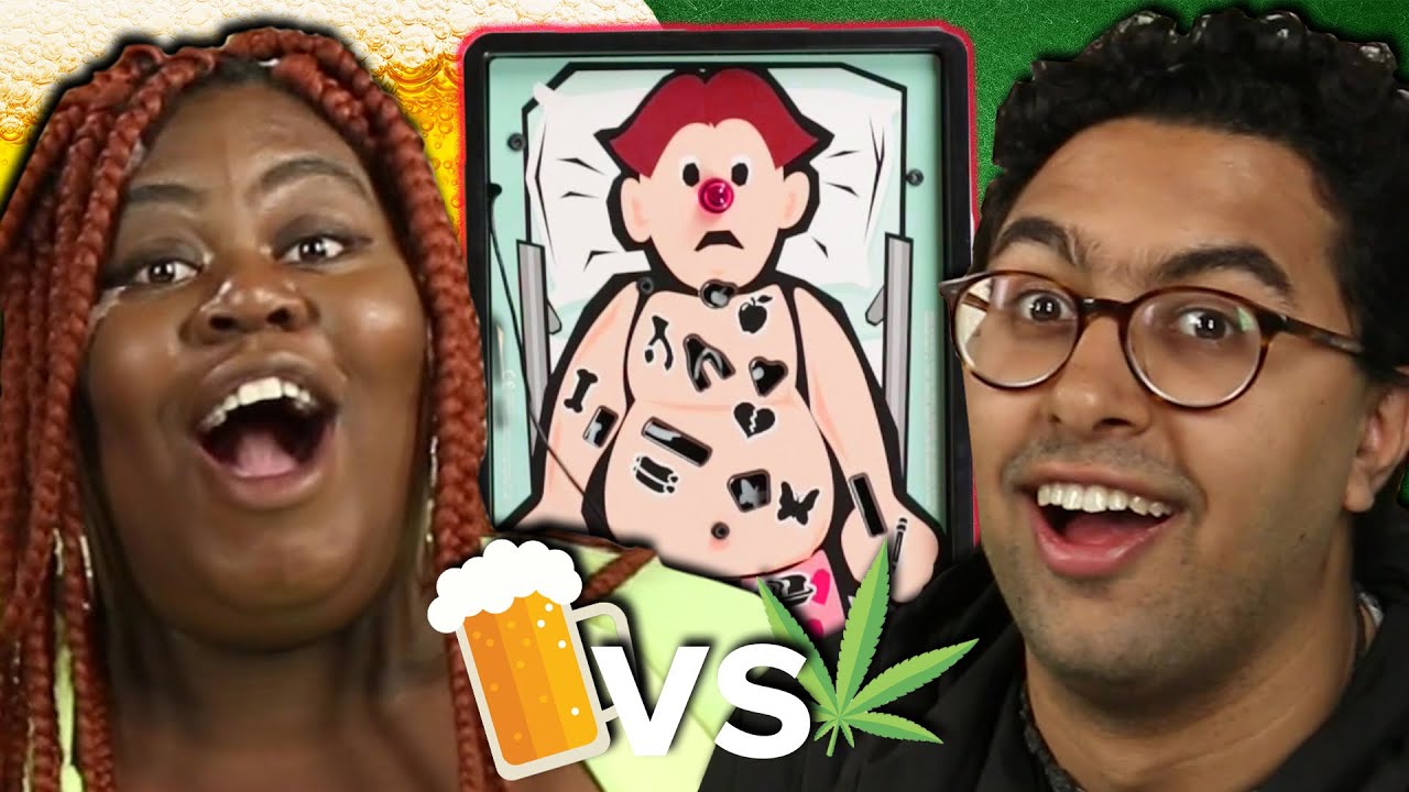 Drunk Vs. High People Play The Game 
