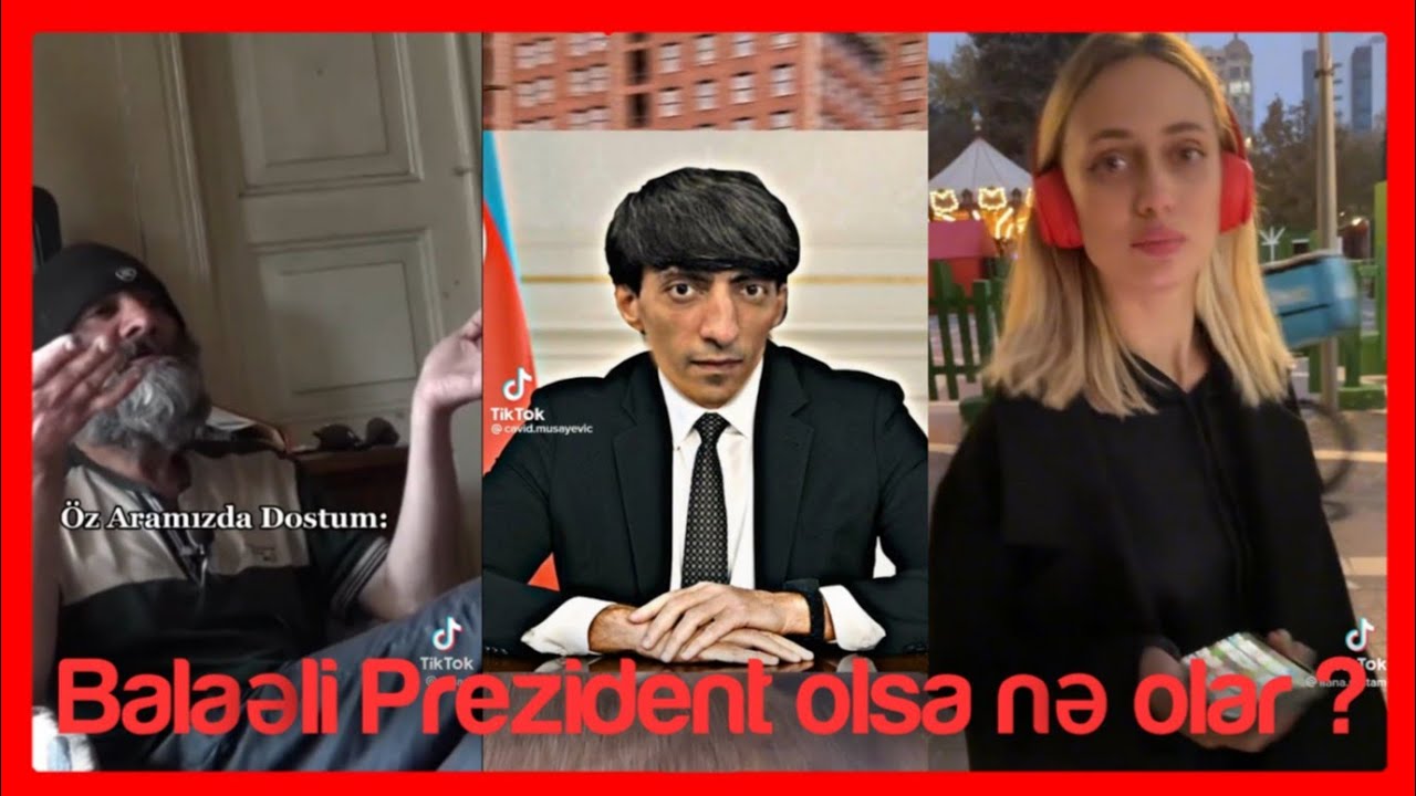 Balaəli Azərbaycan Prezidenti olsa nə baş verərdi ?😂 | Azerbaycan gulmeli tik tok videoları