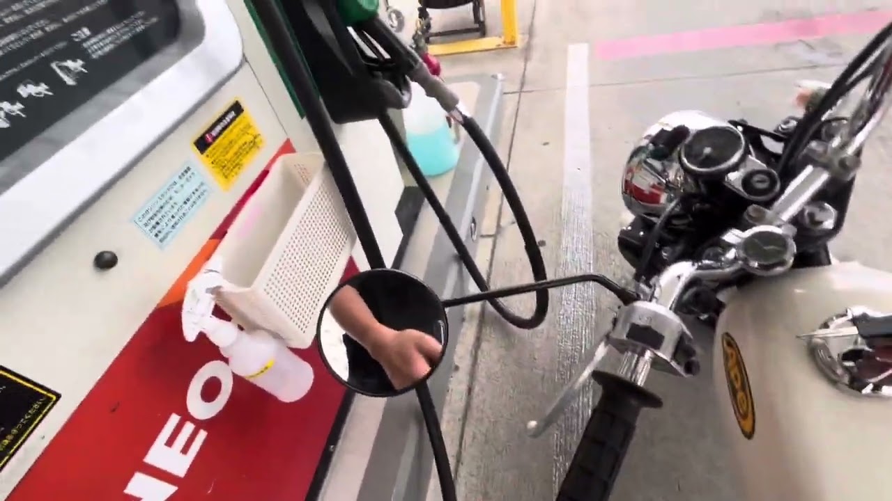 [モトブログ]ape50で給油したり、ぶらぶらツーリングしたり⛽️🏍