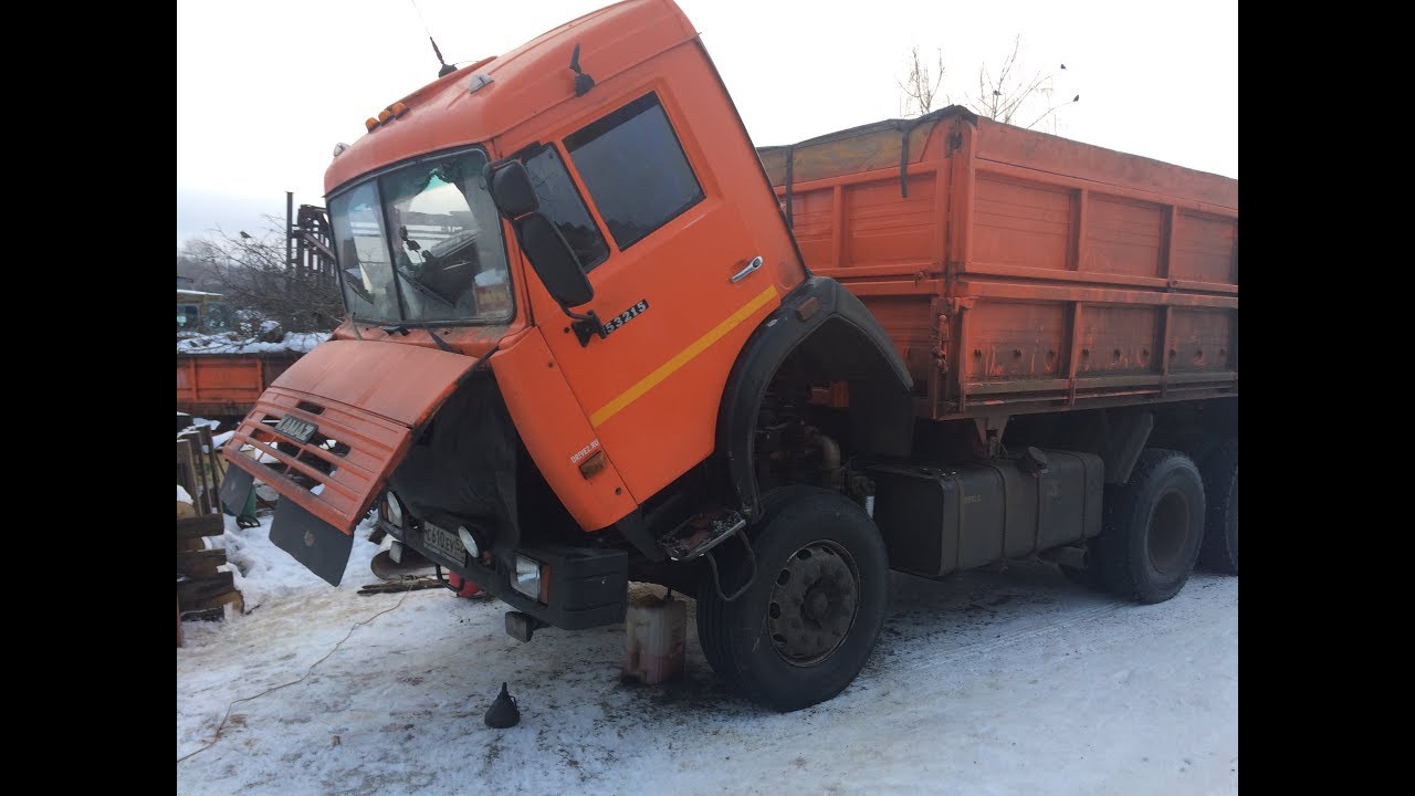 Замена прокладок ГБЦ Камаз.