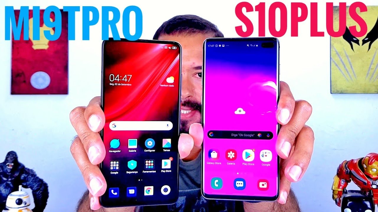 GALAXY S10 PLUS VS XIAOMI MI9T PRO / BATALHA DE GIGANTES!