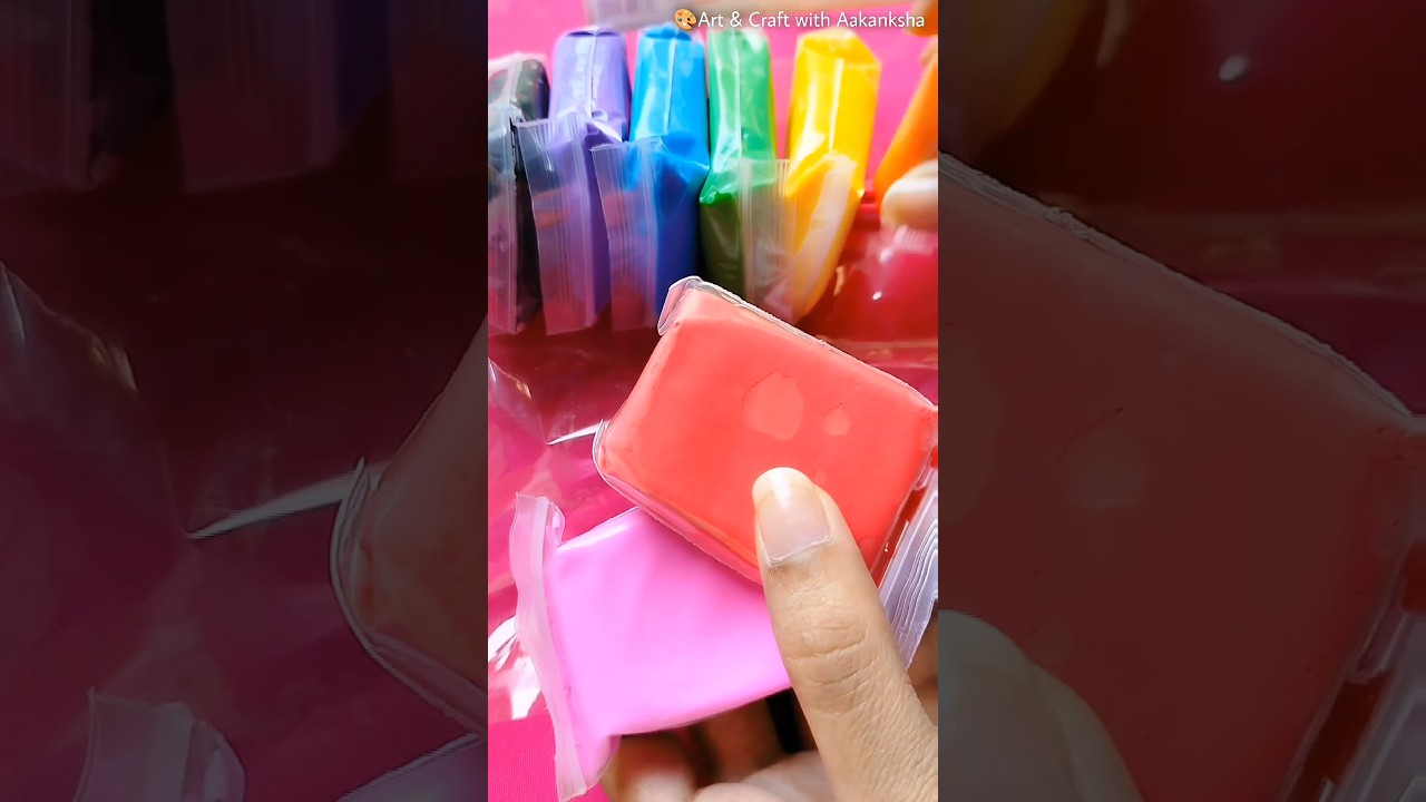 Bought Air Dry Clay for the First Time 😱| #shorts  #airdryclay #clay | Super clay only 70 rs | Clay