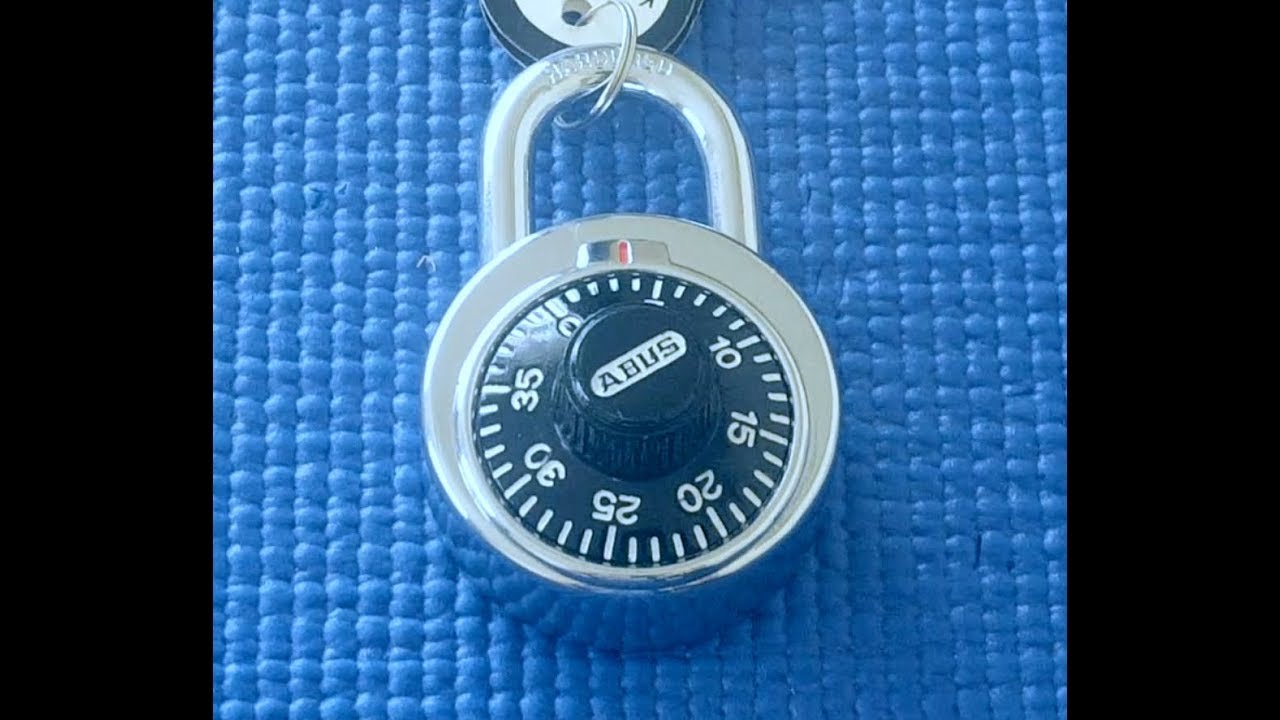 (Выбор 76) Замок с цифровым замком Abus 78KC/50, открывающийся четырьмя способами