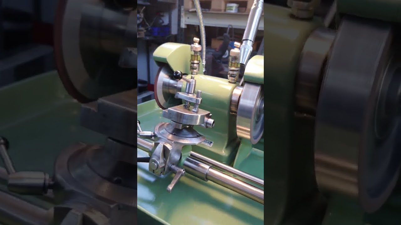 Agathon 175 St&auml;hleschleifmaschine Hartmetal Schleifmaschine