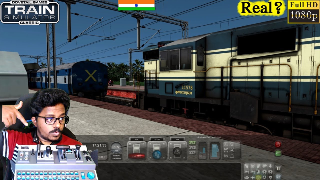 WDM3D Shunting Kayankulam to Mavelikara Realistic Indian Train Game | Train Simulator Classic