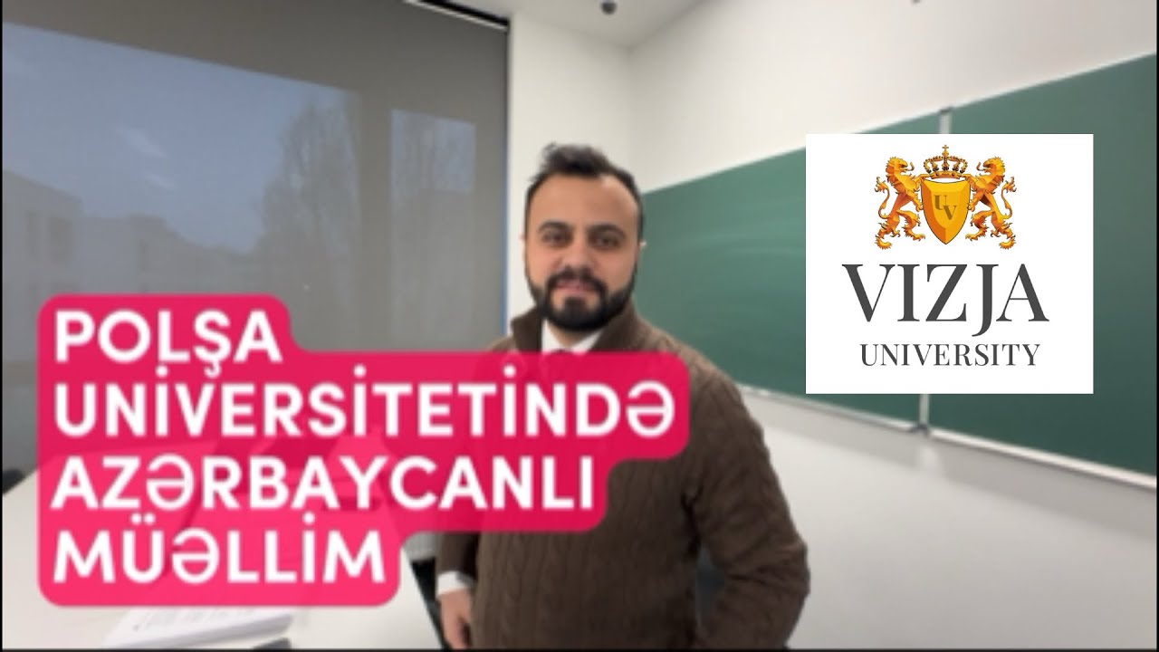 Polşa universitetində dərs deyən azərbaycanlı￼: 