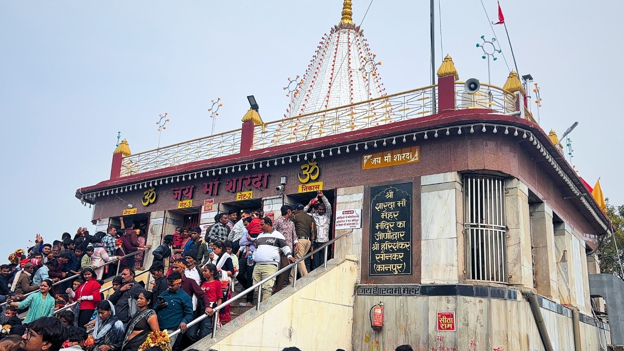 Ma Sharda Temple Maihar | Maihar Darshan