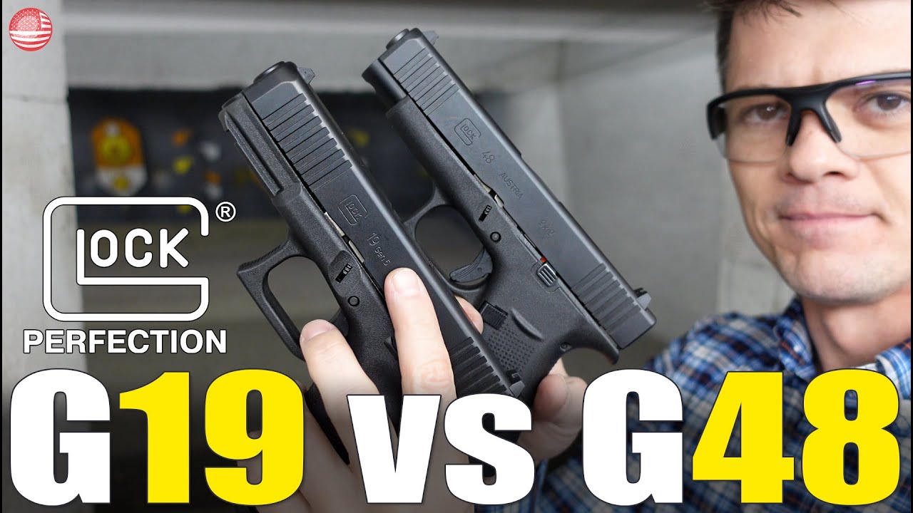 Glock 19 vs Glock 48 (One Reason to Compare: SAME GUN, but SLIMMER)