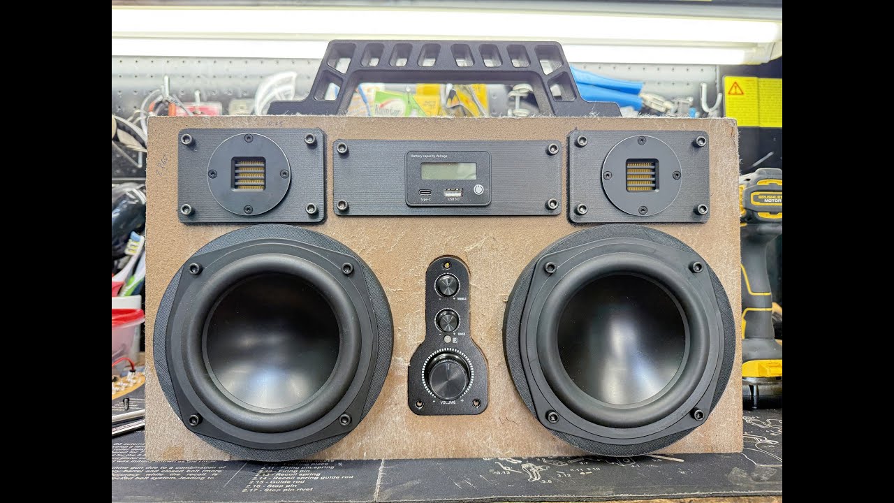 DIY Bumpboxx Ultra Plus Boombox Next Level Upgrade: complete custom rebuild PART 1!