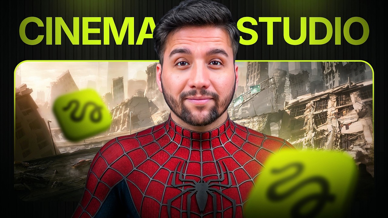 I Created a Cinematic AI Movie with Higgsfield Cinema Studio 2.5