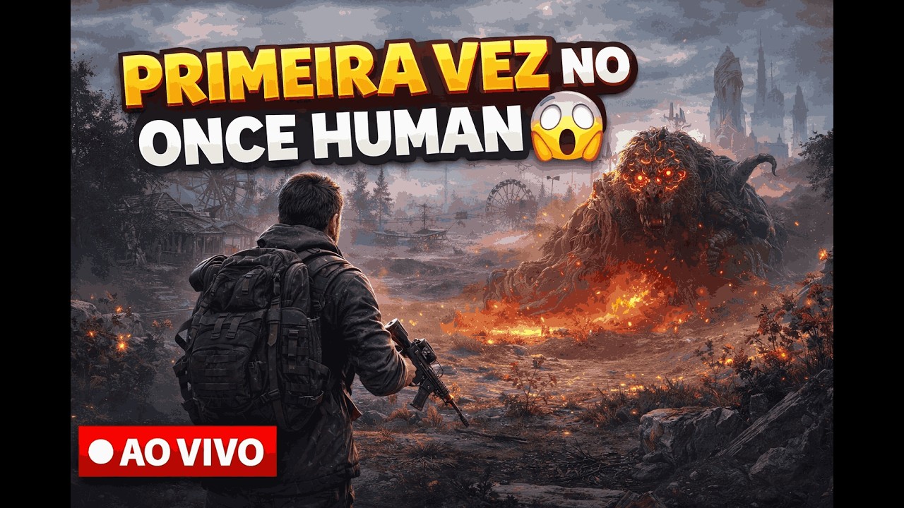 ONCE HUMAN AO VIVO | Fechando a Noite em Sobrevivência – Episódio 4 🌙