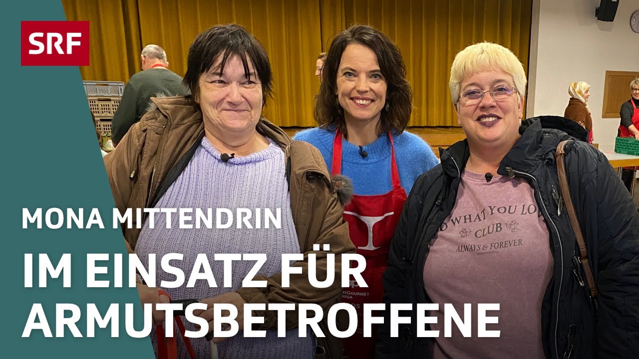 Gegen Food Waste und Armut – Unterwegs mit «Tischlein deck dich» | Mona mittendrin 2023 | SRF