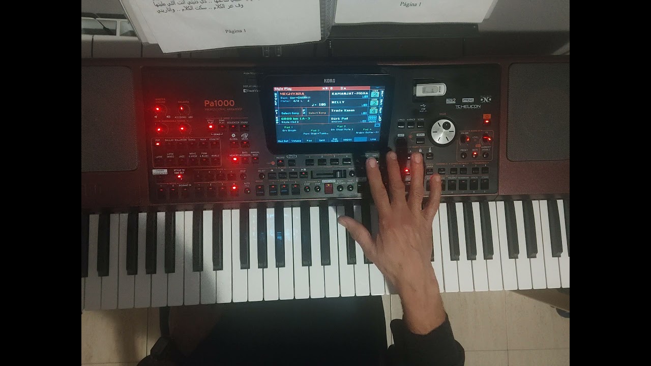 keybord set ,korg pa تثبيت الاصوات على