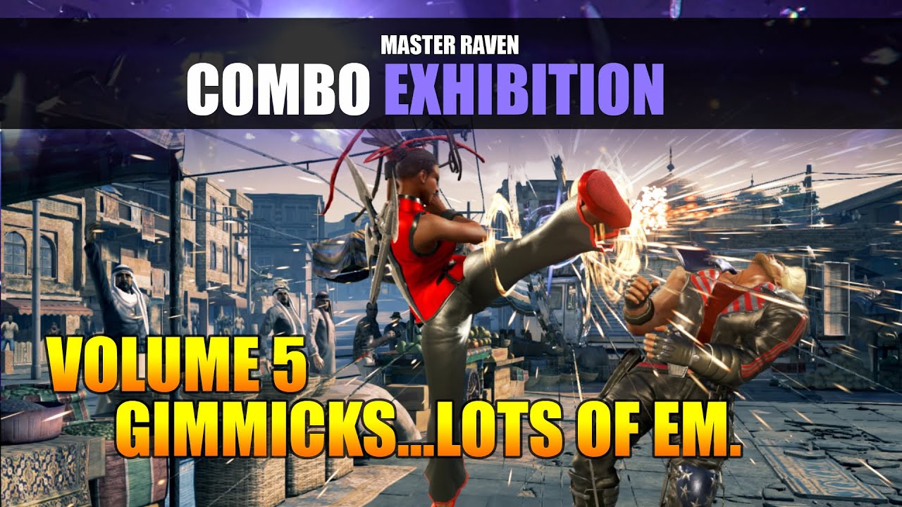 Tekken 7: Master Raven Combos Vol.5 (Setups, Gimmicks, Shenanigans, etc.)