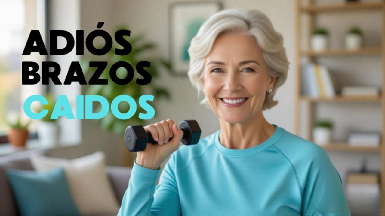 Adultos Mayores: haz esto en casa y dile adiós a los brazos caídos