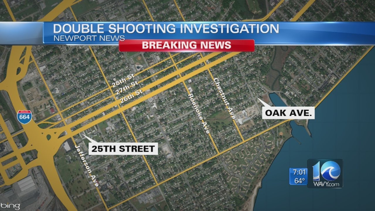 Newport New Police Investigate two Friday night shootings, one of them deadly
