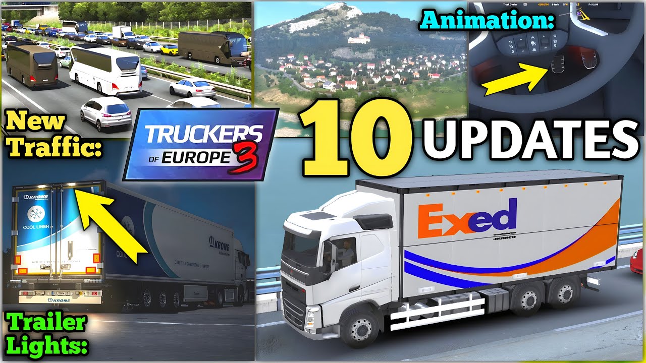 🚚TOE 3 0.5.55 Update is Different! - New Quarry Map, Clutch System & New GPS in Truckers of Europe 3