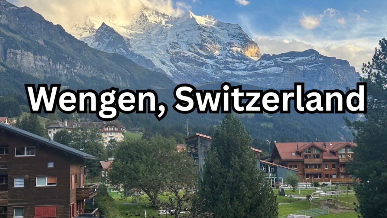 “Exploring Wengen Switzerland 🇨🇭 | Car-Free Village, Hotel Regina Tour & Swiss Alps Adventure