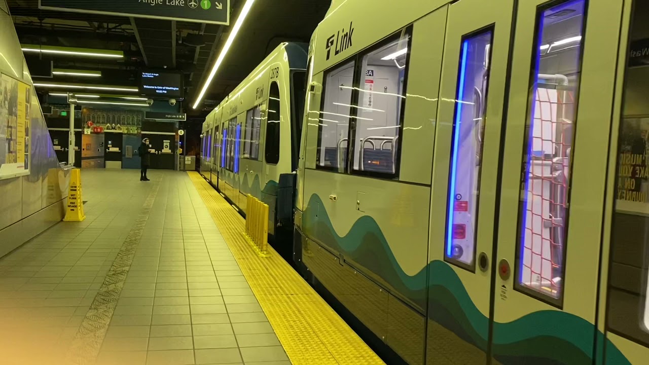 3 nights of Sound Transit Link Light Rail Siemens S700 burn in testing 10/3-10/7/21