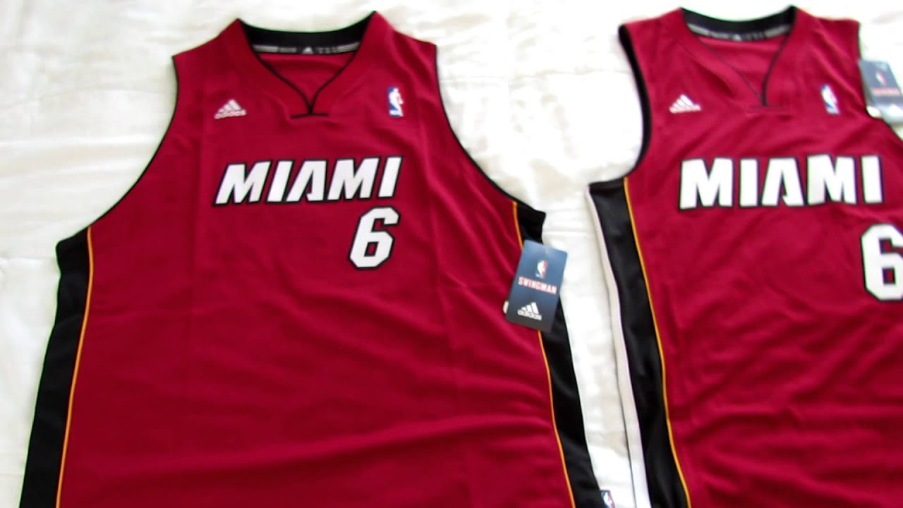 NBA Swingman Jersey Sizing - Men S vs. Youth XL