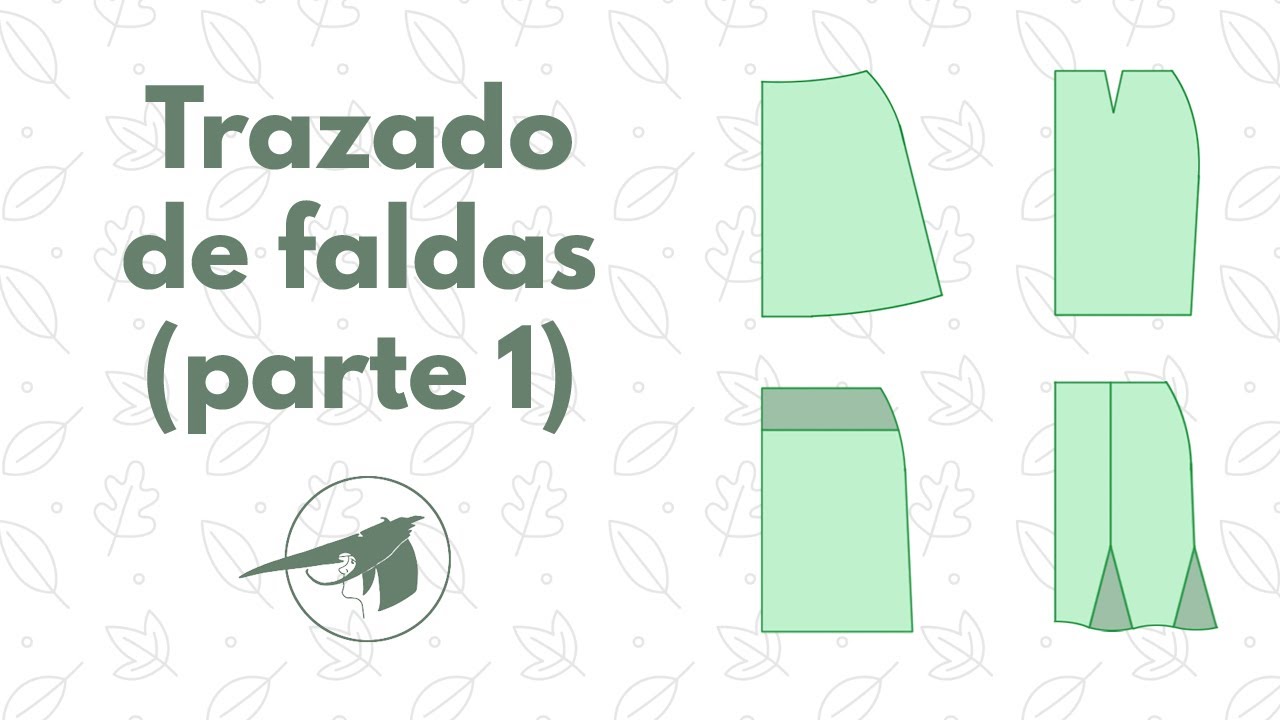 Trazado de Faldas 1: Evasé, entubada, con canesú, de godets