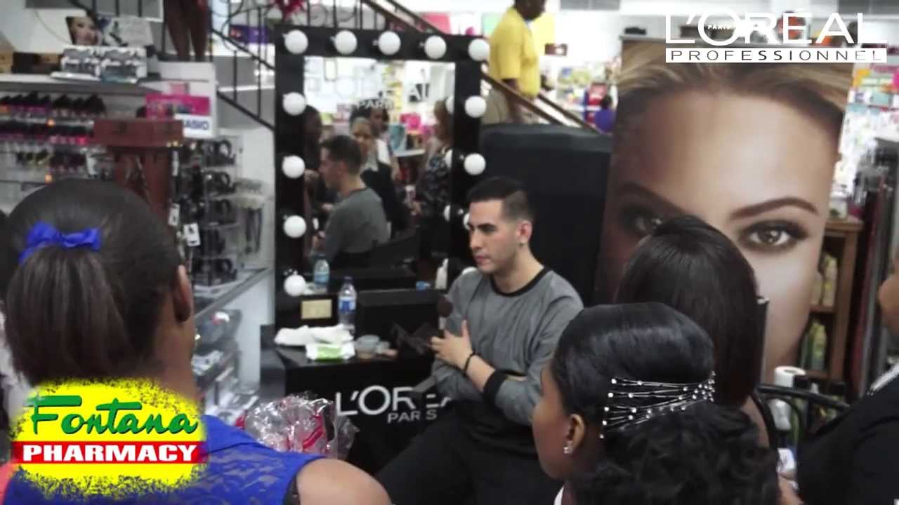 Fontana Makeup tips with Daniel De La Torre