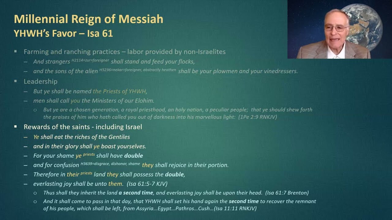 FOT Pt4v3 Session 4 - Millennium In Prophesy: Isa 61, Isa 62, Zec 14 & Holiness on 101922