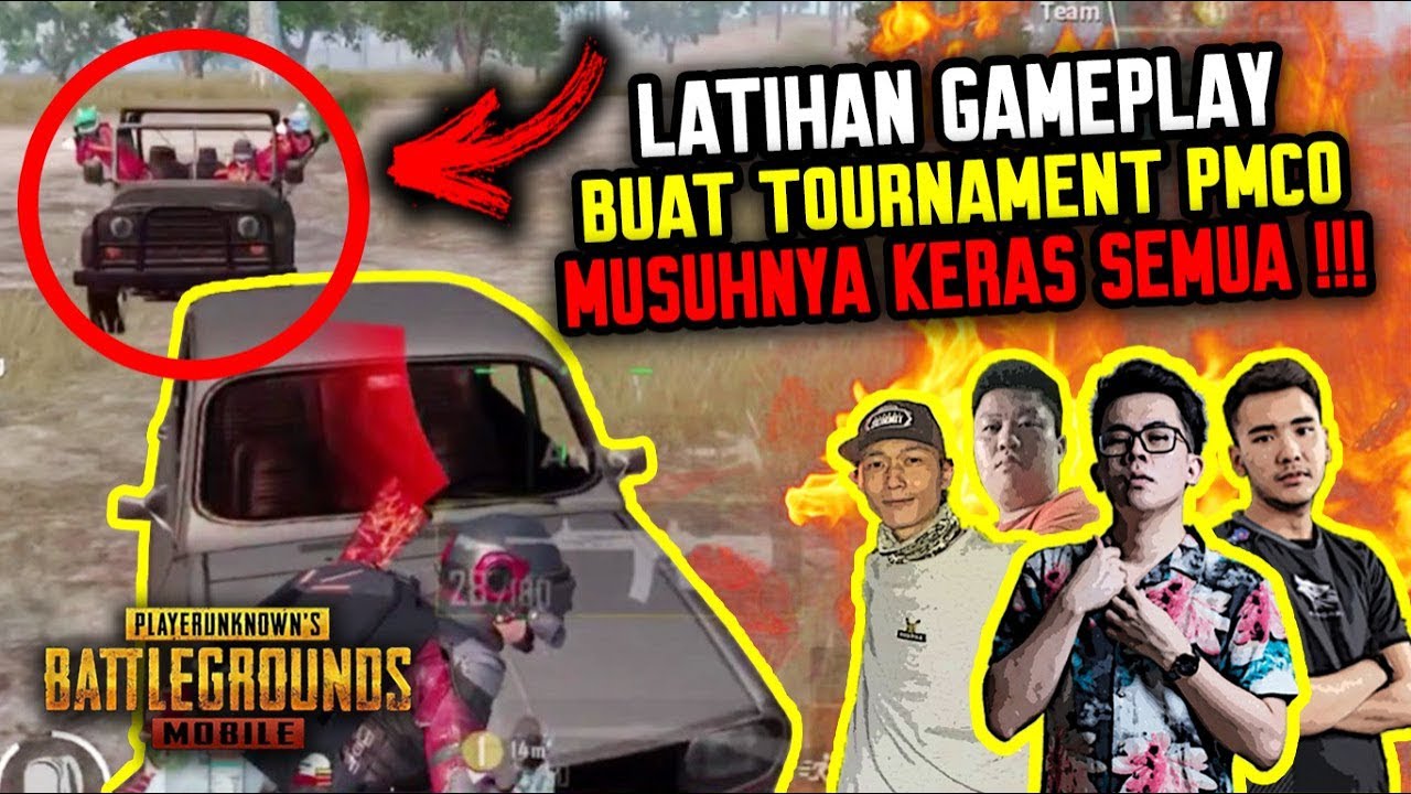 SEREM ?! LATIHAN GAMEPLAY PMCO MUSUHNYA KERAS SEMUA !!! - PUBG MOBILE INDONESIA