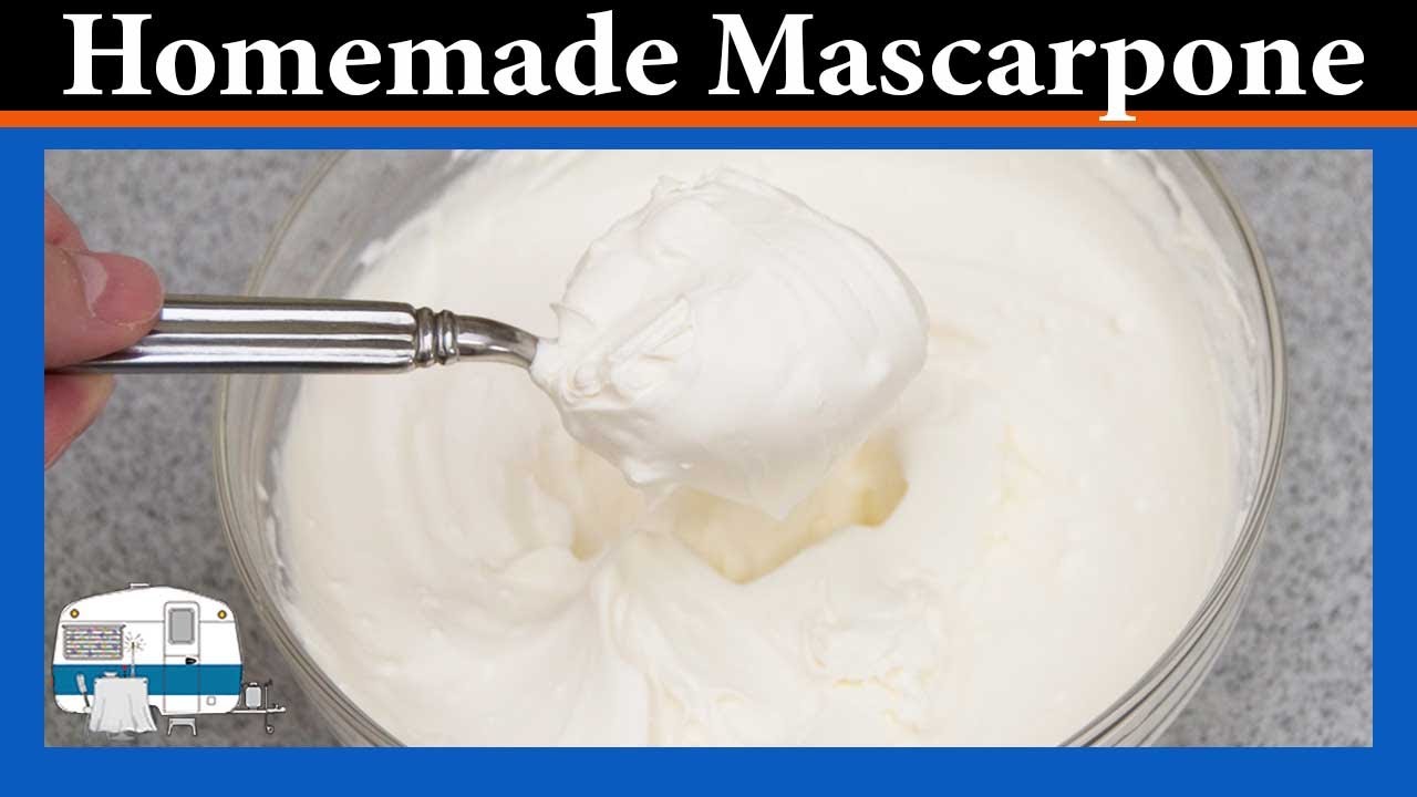 Mascarpone Cheese (make your own and save money)