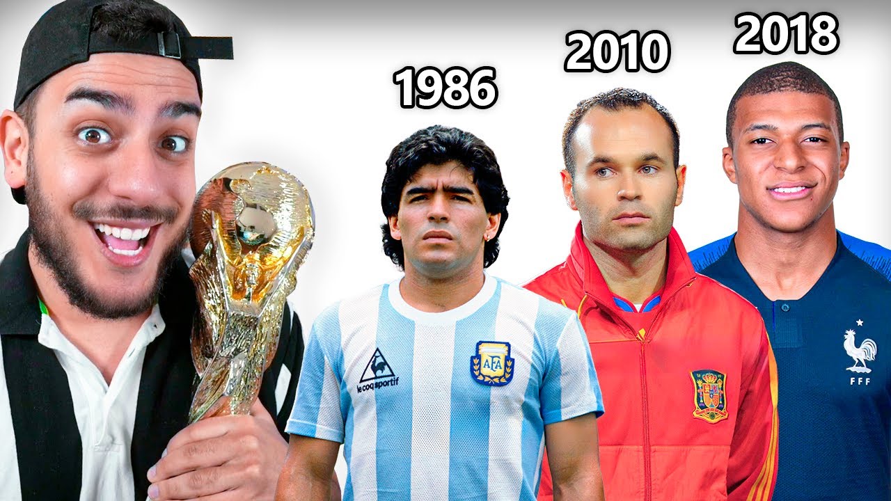1 GANADOR de CADA MUNDIAL desde 1930 hasta AHORA