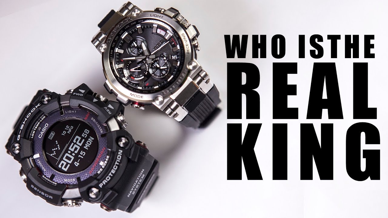 THE REAL KING ! G-SHOCK RANGEMAN GPR-B1000-1 VS MTG- B1000-1A