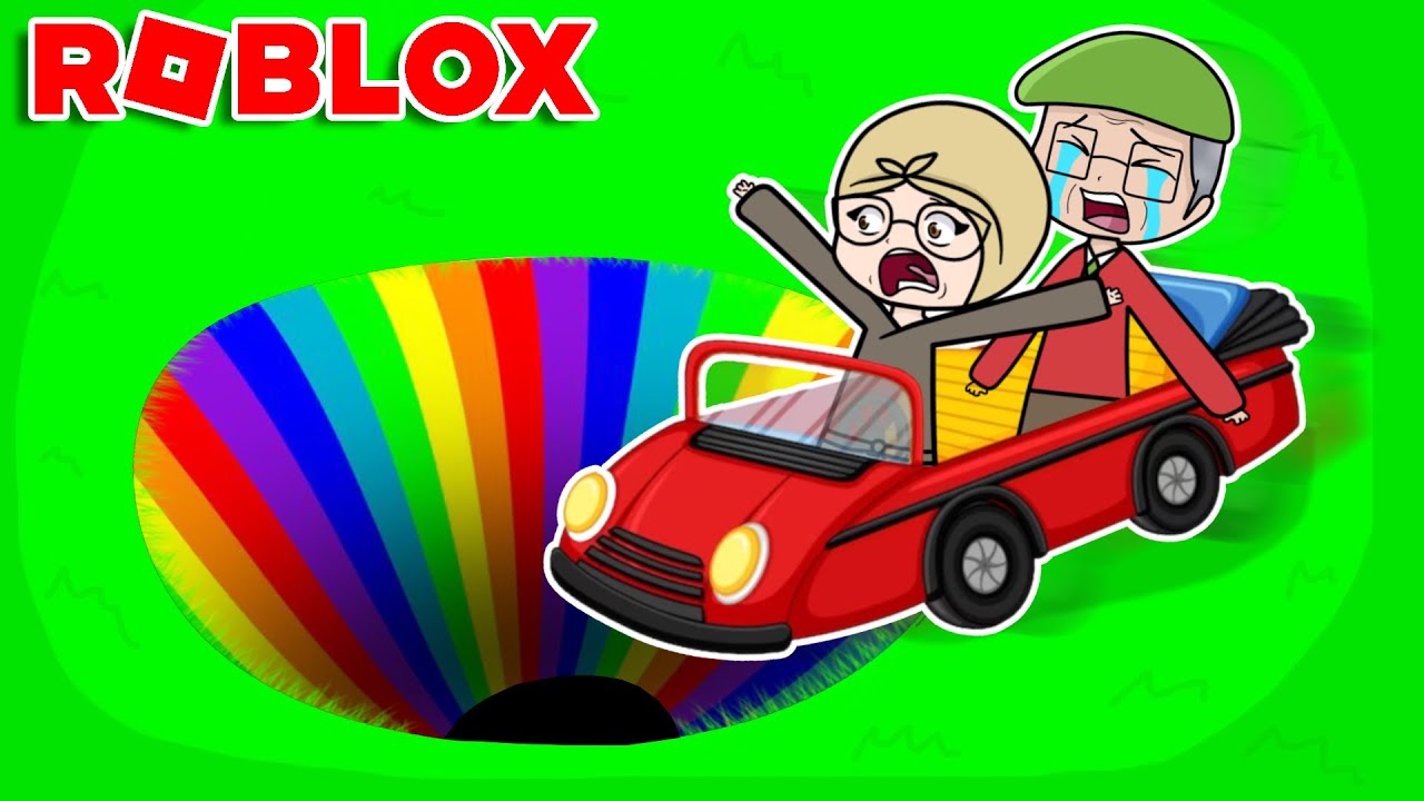 Pepe y la Abuela Rita CAEN en un AGUJERO SIN FIN en ROBLOX